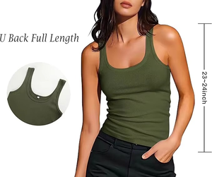 Proveedor de Pakistán de Camisetas de Tirantes Acordonadas para Mujer, Tejido Sólido, para Yoga y Gimnasio, Ecológicas, Transpirables, Soporte OEM y MOQ al por Mayor - Product Image 3