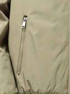 Nouvelle arrivée Blouson aviateur pour homme Personnalisé Haute qualité Hiver Grande taille Blouson aviateur en laine court Style streetwear Style décontracté - Product Image 4