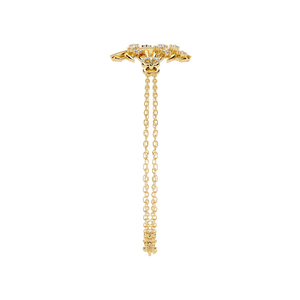 Fabulous 18K <b>Gold</b> Lab Grown Diamond Bracelet & <b>Bangle</b> Luxurious Jewelry Accessory - Product Image 3