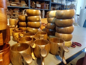 Taza de té de madera sostenible de alta calidad para restaurantes Diseño moderno Suministro directo de fábrica Venta caliente - Product Image 4