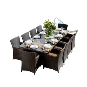 Ensemble de salle à manger en bois moderne de luxe de très haute qualité, de style européen, avec couleur personnalisée pour l'hôtellerie et la restauration - Product Image 1