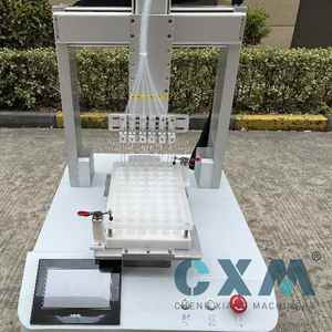 Machine de remplissage automatique électrique à 6 têtes avec pompe à engrenages pour petites cartouches de pod, système de remplissage liquide de haute précision à grande vitesse - Product Image 2