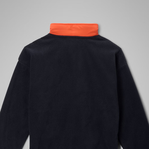 Sweat-shirt en polaire pour garçons avec poches zippées, col montant, design bicolore, logo personnalisé, vêtements décontractés, design tendance, manches longues - Product Image 5