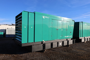 Generador diésel de reserva insonorizado de 1000 kW, 277/480 V trifásico, interruptor de 1504 A y 1600 A - Product Image 1