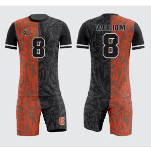 Camiseta de fútbol con diseño de sublimación de poliéster de secado rápido ajustada personalizada, uniforme de fútbol de poliéster 100% - Product Image 4