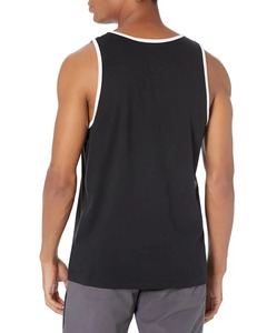Camisetas sin Mangas Personalizadas al por Mayor, 100% Algodón, de Alta Calidad, Estilo Urbano, Ajustadas, Acanaladas, para Hombre, Gimnasio, Entrenamiento - Product Image 2