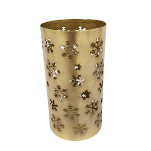 Support votif rond en métal de fer à texture vert foncé de style américain pour Noël et la décoration intérieure fait à la main personnalisé - Product Image 5