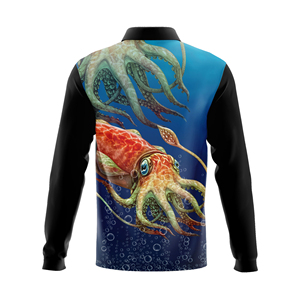 Chemises polo à manches longues pour hommes, nouveau style, séchage rapide, respirantes, imperméables, vêtements de pêche, protection UPF 50+, sublimation, pêche pour hommes - Product Image 4