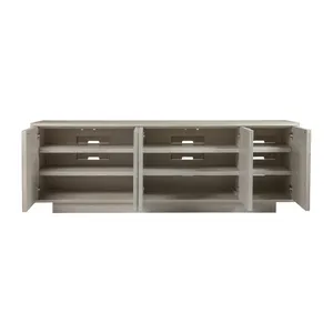 Console multimédia et meuble TV |   Centre de divertissement moderne et luxueux avec rangement - Product Image 4