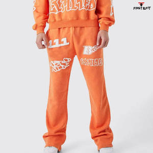 2025 nouveau Design vente chaude meilleurs hommes fabriqués imprimé survêtements de haute qualité en gros 100% coton hommes survêtements - Product Image 6