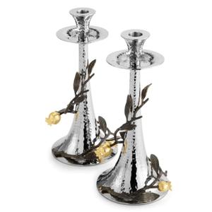 Bougeoir incurvé à la main support de décoration de maison de mariage accessoires support de lumière de thé support votif en métal - Product Image 2