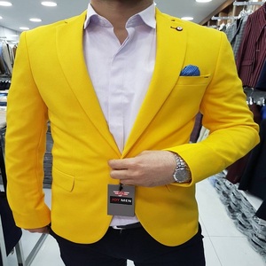 Costumes pour hommes fabriqués en Turquie Blazers à revers châle personnalisés de haute qualité - Product Image 4