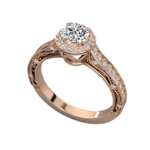 Bague solitaire en or 10 carats pour femmes, diamant cultivé en laboratoire - Product Image 6