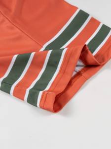 Camiseta de fútbol americano de equipo personalizada OEM al por mayor, Top corto de manga corta con estampado por sublimación, transpirable, absorbe la humedad, secado rápido - Product Image 5