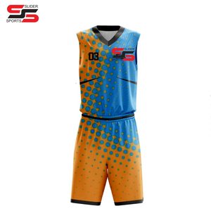 Venta al por mayor nuevo diseño sublimación Último precio alta calidad Reversible totalmente personalizado logotipo baloncesto uniforme reversible - Product Image 3