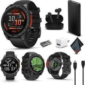 NEW gaarmins fenixs 8 amoled multisport <b>GPS</b> <b>Smartwatch</b> AVAILABLE - Product Image 1