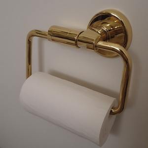 Premium AYC METALS TPH442 Elegant Durable Metal Toilet Paper Holder Hammered Brass Surface Artisan Handmade Designed Decorative - Product Image 5