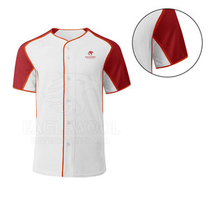 ชุดเบสบอลสั่งทำพิเศษ ระบายอากาศได้ดี ไซส์พลัส ผลิตจากโพลีเอสเตอร์ 100% คุณภาพสูง สำหรับใช้งานกลางแจ้ง ออกแบบสำหรับทีม - Product Image 3