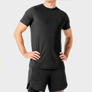 Camiseta Deportiva de Compresión para Hombre Drifit, Cuello Redondo, Transpirable, de Secado Rápido, Spandex/Poliéster, Ajuste Regular, Colores Personalizados, Ligera - Product Image 1