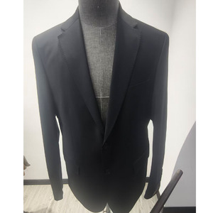 Veste <span class=keywords><strong>de</strong></span> luxe NAYIJI pour homme, nouvelle collection, bleue, à col plat, idéale pour le quotidien et les occasions formelles, motif à carreaux. - Product Image 1
