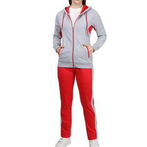 <b>Women's</b> Zipper Hoodie Track <b>Pants</b> Sets Wholesale Price Printed Technics Reliable <b>Jogging</b> Running Wear Sweatsuit for Ladies - Product Image 5