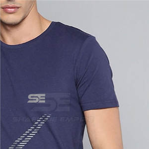 OEM venta al por mayor 100% algodón hombres camisetas de talla grande manga corta con diseño de logotipo personalizable - Product Image 6