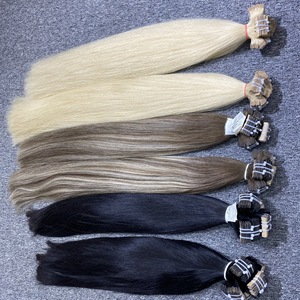 VIP Tape-In 100% Extensiones de cabello liso virgen vietnamita Super Double Drawn Loose Deep Wave Italian Curl al por mayor - Product Image 6