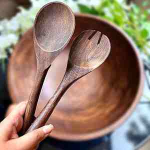 Conception personnalisée et fabrication artisanale de bol à riz de qualité d'exportation pour fêtes en bois de noyer avec qualité d'exportation - Product Image 1