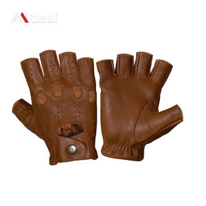 Gants de conduite de sécurité Dernière conception avec des gants élégants de couleur personnalisée Un écran touchant des gants en cuir. - Product Image 1