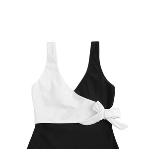 Maillot de bain une pièce pour femme, respirant, impression numérique, faible MOQ, polyester/coton, séchage rapide, haute qualité, service OEM - Product Image 5