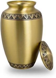 Cremation <b>Urn</b> for Adult Human Ashes <b>Large</b> Handcrafted Funeral Memorial Decorative Burial <b>Urn</b>, Funeral Cremation <b>Urns</b> - Product Image 5