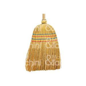 BALAI BOURGOGNE SLAVIQUE Rembourré avec 4 coutures Manche en bois brut Taille du manche 105 mm - Product Image 1