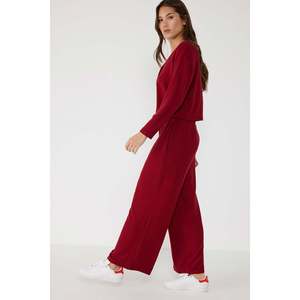 Pantalones con Bolsillos y Cintura Elástica - Product Image 3