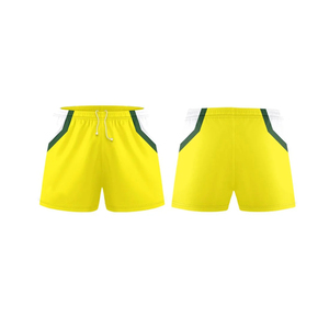 Poliéster Transpirable Absorbe la humedad Secado rápido Unisex Rugby Fútbol Pantalones cortos Color sólido Logotipo personalizado Venta al por mayor Fábrica OEM - Product Image 5