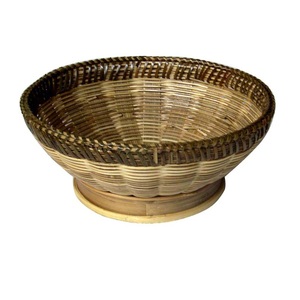 Panier en bois de mangue de qualité supérieure, design unique, personnalisé, durable, pour fruits et légumes, écologique - Product Image 6