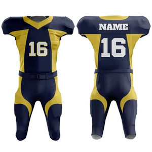 Camiseta de Fútbol Americano Nacional Personalizada, Uniforme Deportivo Americano, Uniformes Deportivos de la Mejor Calidad, Uniformes de Fútbol Americano Ajustados - Product Image 2