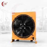 Refroidisseur d'huile hydraulique industriel haute pression à air pour bateau marin, tracteur agricole, radiateur à air 300L, ventilateur 380V