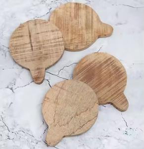 Juego de posavasos de madera modernos, posavasos decorativos con estilo para mesa de comedor, café, té, cerveza, hogar, cocina, Bar, posavasos rústicos para bebidas - Product Image 1