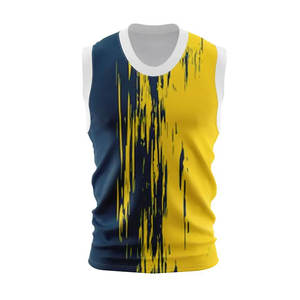 Maillot de basket-ball pour adultes Entraînement Match Impression personnalisée disponible Maillot de basket-ball léger Tissu en maille haute performance - Product Image 1