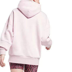 Pull à capuche de meilleure qualité pour femmes, vêtements d'hiver tendance avec logo personnalisé OEM, motif uni teint - Product Image 4