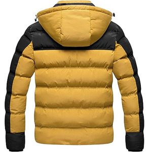 Vente en gros de manteaux d'extérieur en duvet pour hommes avec logo imprimé sur mesure veste d'hiver rembourrée à bulles téléchargée par Dress Sports - Product Image 4