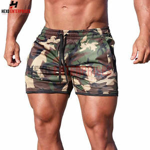 Pantalones cortos de fitness personalizados profesionales Pantalones cortos de fitness de secado rápido de malla de talla grande Pantalones cortos de fitness de alta calidad al por mayor - Product Image 2