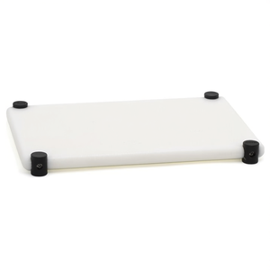 Planche à découper antidérapante en PE blanc personnalisée (40x30cm) pour la viande - Product Image 3