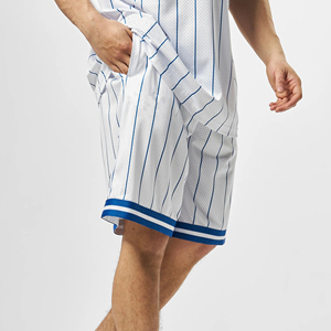 Pantalones cortos de malla para hombre de gimnasio informales sublimados personalizados, pantalones cortos de malla con estampado completo OEM, tamaño personalizado para la venta en línea - Product Image 2