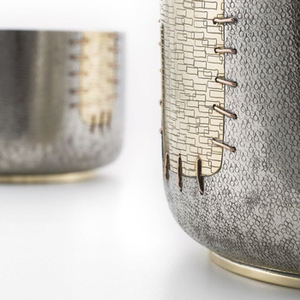 Cuenco de Servir Plateado Vintage, Diseño Clásico Elegante, Vajilla Metálica Premium, Plato Decorativo para Servir Alimentos, para Cenas y Eventos - Product Image 5