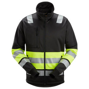 Venta al por mayor de tela de poliéster de alta visibilidad de la construcción de trabajo chaqueta de seguridad de alta visibilidad - Product Image 4