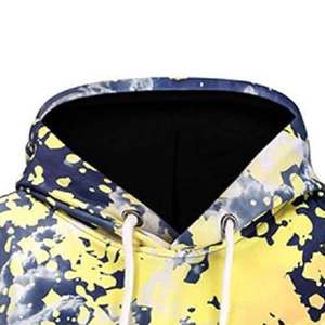 เสื้อฮู้ดพิมพ์ซับลิเมชันสำหรับผู้ชายผ้าฝ้าย Top-Quality100 % ผ้าใส่สบายระบายอากาศได้ดี - Product Image 2