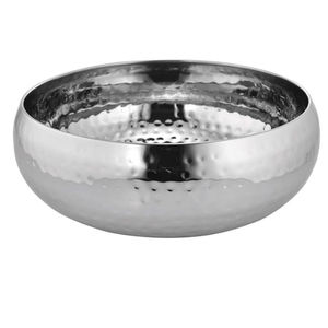Hot Selling Home Dinnerware Salad Serving <b>Bowl</b> Prime Quality Hammered Stainless Steel Round <b>Bowl</b> For Kitchenware Accessories - Product Image 1