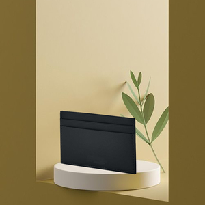 Tarjetero de cuero con nombre tarjetero de charol - Product Image 6