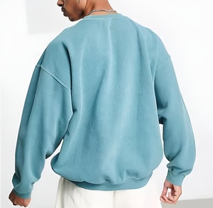 DEC Oem Sweats à capuche pour hommes personnalisés Sweats à capuche en éponge française de haute qualité avec logo imprimé Sweat-shirt à col rond pour hommes - Product Image 2
